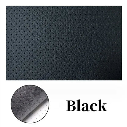 Perforated Leather Breathable Perforated Self-Adhesive Leather Repair Patch for Furniture Seats Chair Faux Leather Vinyl Repair