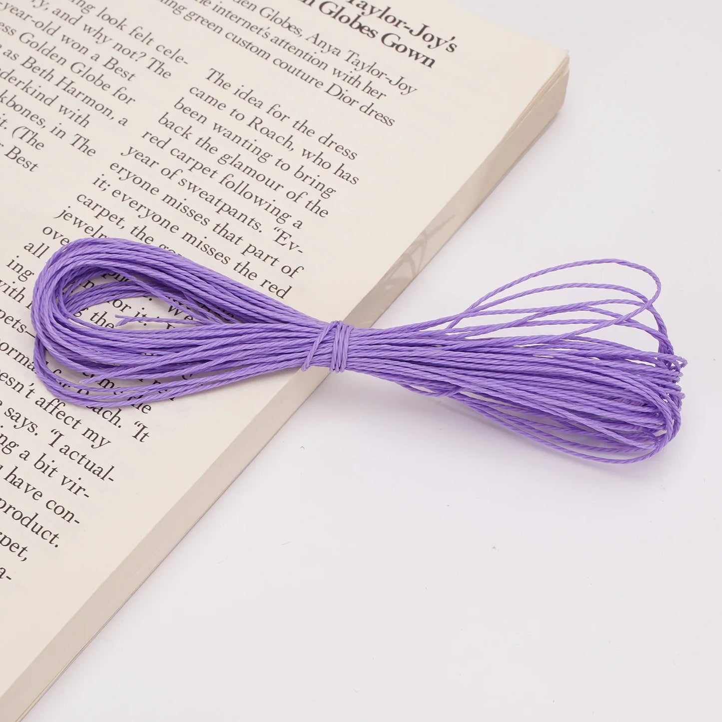 1mm Waxed Thread Polyester Waxed String for Crafts Leather Sewing Jewelry Making DIY Tools High Strength Waterproof Waxed Cord