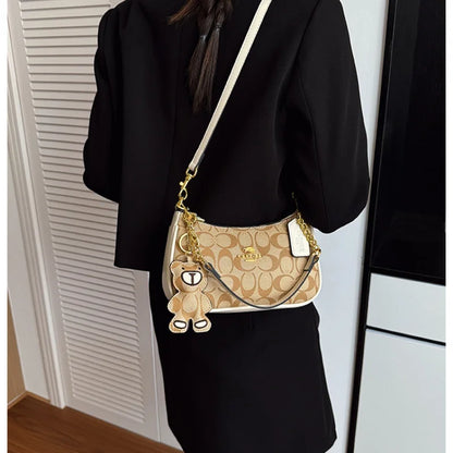 High-End Style Handbag For Women 2026 New Model Unique And Fashionable Trendy Retro Simple And Elegant Small Square Bag Classics