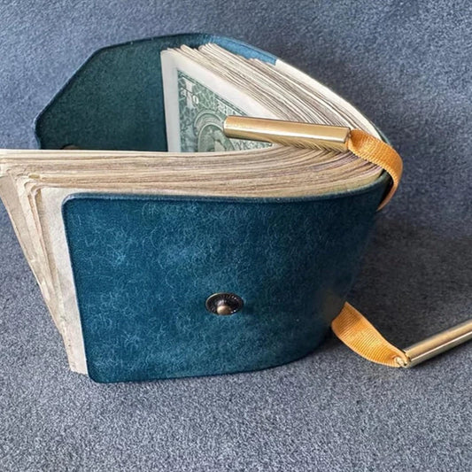 Cash Wrap Wallet Multifunction Quick Access Money Clip Holder Handy Purse Bands for Men Business Trip Festive Holiday Travel