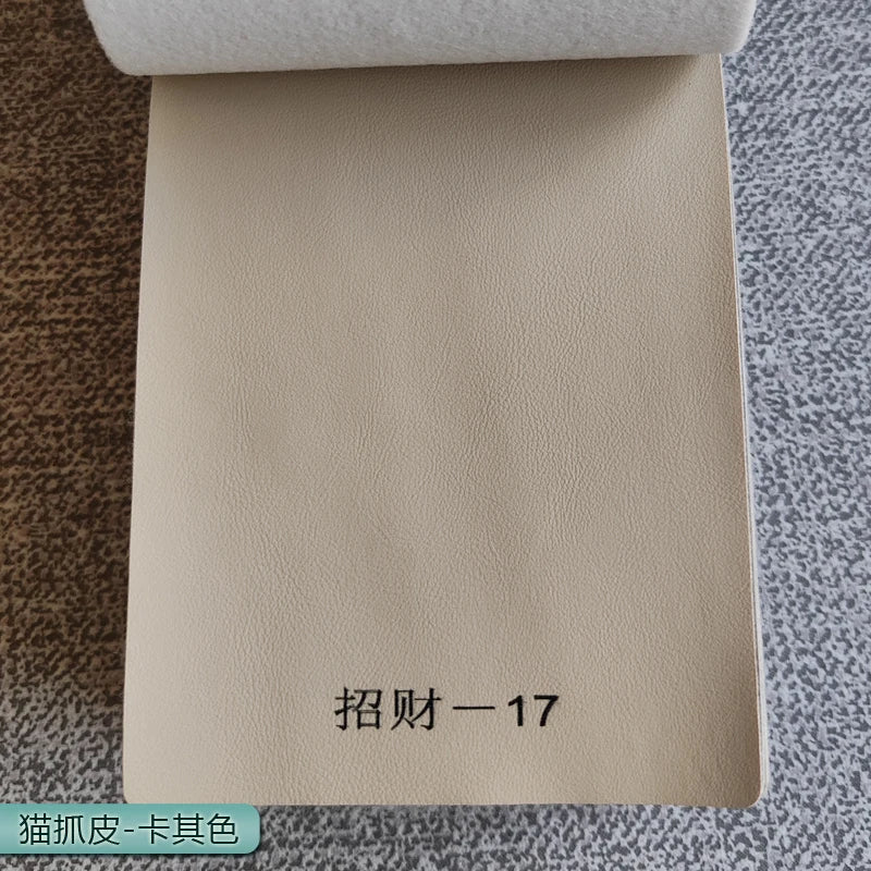 Synthetic Leather Fabric Cat Scratch Proof By The Meter for Upholstery Chair Sofa Cushion Sewing Cloth Wearable Waterproof Soft