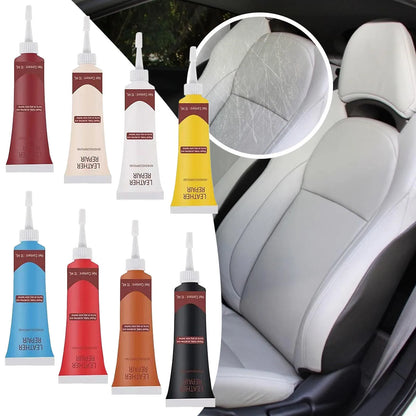 Leather Repair Paste Car Seat Sofa Leather Complementary Refurbishing Cream For Furniture Bags Shoes Scratches Cracks Filler