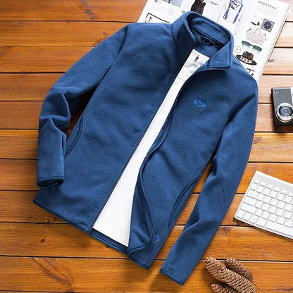Streetwear Men Fleece Tactical Softshell Military Varsity Jacket outwear Sport Tourism Mountain Camping Coats men Army jackets