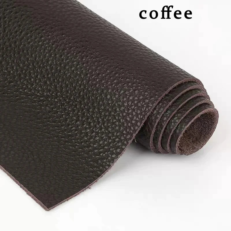 Genuine leather, top layer cowhide, brown leather fabric, imported leather, whole coffee sofa, bedside soft bag, leather