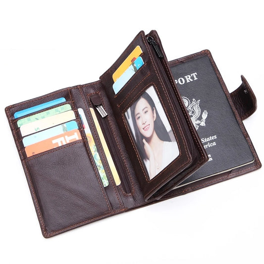  Fashion Luxury Genuine Leather Wallet For Men Multifunction Card Id Holder Coin Short Wallets Unsiex Purse portefeuilles homm