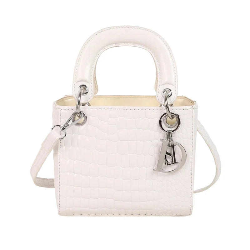 Elegant Leather Crossbody Bag For Women Luxury Designer Shoulder Handbag Classic Tote Purse Ladies Stylish Diaper Bags