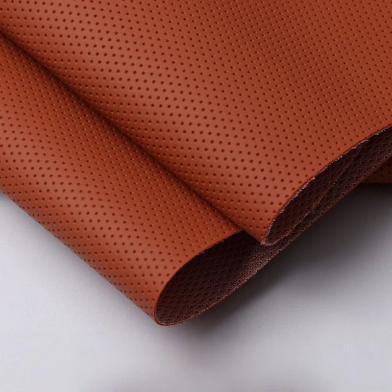 Not Stick Perforated Holes Leather Fabric Faux Leather Fabric for Furniture Couch Car Seat Office Chairs Sofa Repair Refurbished