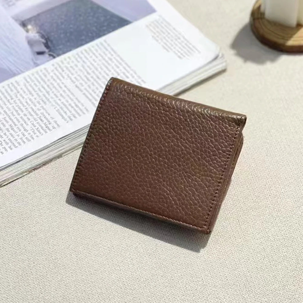 Genuine Leather Women Wallet Personalized Name Elegant Female Coin Card Wallet Custom Initials Card Holder Purse With Heart