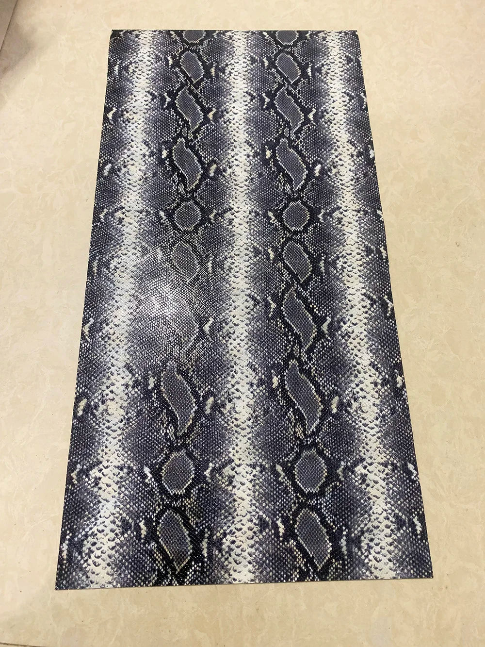 30x60cm Embossed Python Head Leather Cowhide Embossed Leather Handmade DIY Leather Handmade Leather Fabric Various Colors