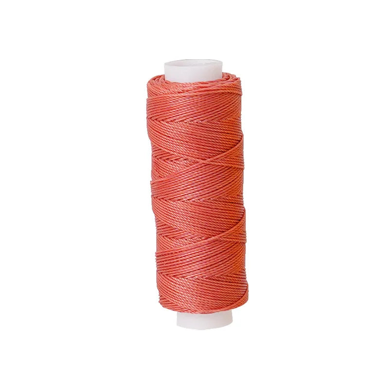 1pc Round Wax Thread 50 M 0.45mm Wax Rope Diy Handmade Material Leather Sewing Thread Polyester Wax Thread
