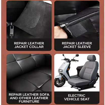 Durable Self-Adhesive Faux Leather Repair Tape PU Patch Sticker with Strong Glue for Auto Interior Couch and Chair Repair