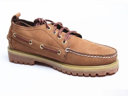 Genuine Leather Men's Casual Shoes Fashion Boat Shoes England Platform Luxury Lace up Male Loafers Driving Shoes46 Low Heel
