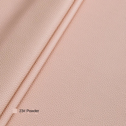 Litchi Textured PU Leather Fabric Thickened for Sofa Car Seats Designer Handmade Diy Sewing Material Cloth By The Meter