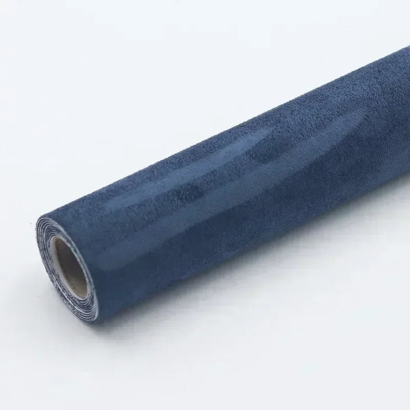 Suede Fabric Window Film Self-adhesive Synthetic Leather Stretchable Interior Film Suitable for Automotive and Home Decorate