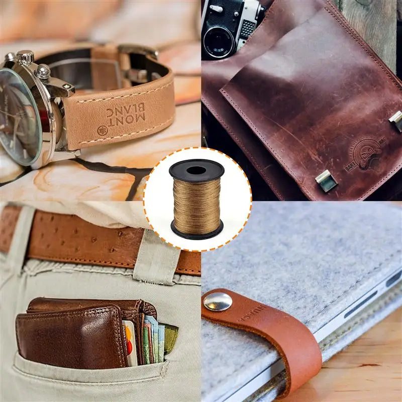 150M Leather Thread Nylon Sewing Thread Handmade DIY Sewing Machine High-Strength Thread Leather Shoes Bag Stitching Sewing Tool