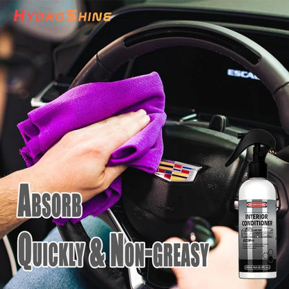 Hydroshine Car Interior Conditioner Interior Plastic Leather Restorer Wax Coat Exterior Cleaner Multifunctional Leather Care