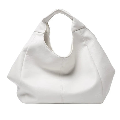 Fashion Women Handbags Female Large Shoulder Bags For Travel Weekend Shopping Feminine Bolsas Soft Leather White Messenger bag