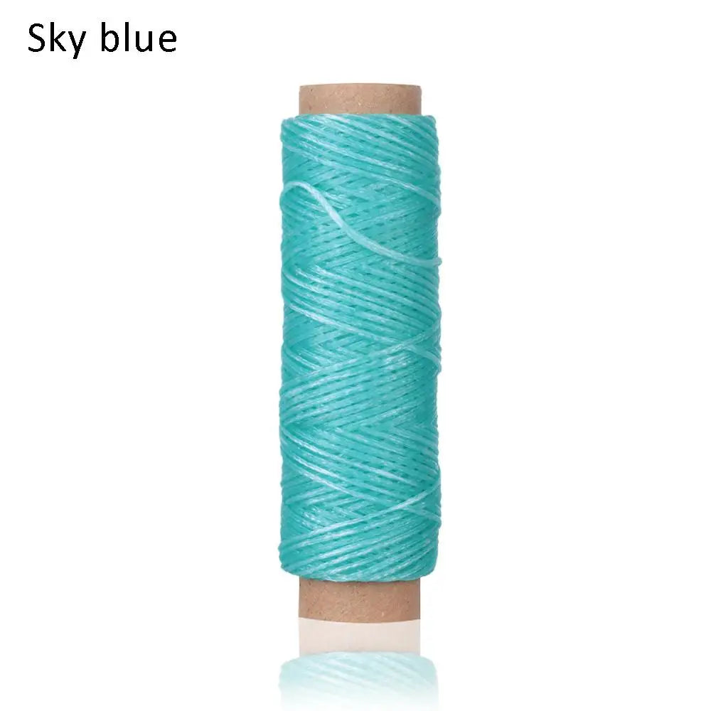 30m/roll Waxed Thread Cotton Cord String Strap Hand Stitching Thread for Leather Handicraft Tool Material Accessories