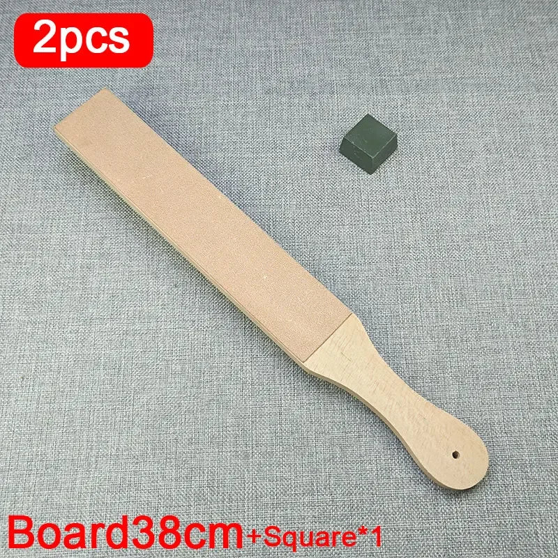 Leather for Knife Sharpening with Polishing Compound - Double Sided Stropping Leather : Knife for Wood Carving and Woodworking.