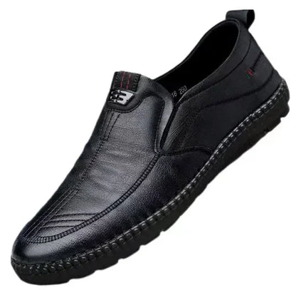 2025 Business Leather Shoes Moccasin Shoes Breathable Men's Casual Loafers Comfortable Shoes for Men Summer Men's Sneakers