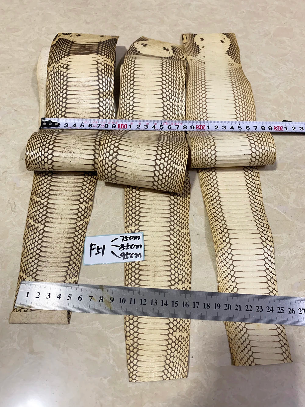 Leather Snake Skin for Phone Case and Belt DIY,Handmade Watch Strap Making Materials, Color Series, Special Offer