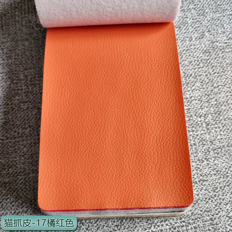 Synthetic Leather Fabric Cat Scratch Proof By The Meter for Upholstery Chair Sofa Cushion Sewing Cloth Wearable Waterproof Soft