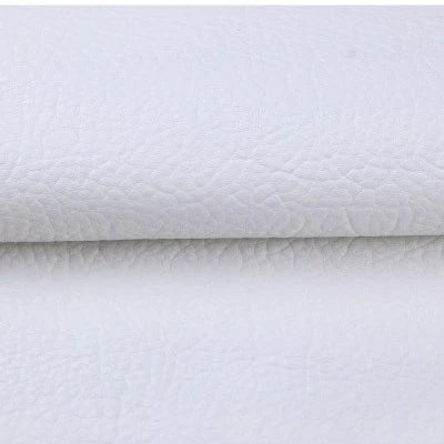 PU Litchi Grain Leather Fabric Waterproof Faux Leather Upholstery Material for Headboard Sofa Furniture DIY Craft