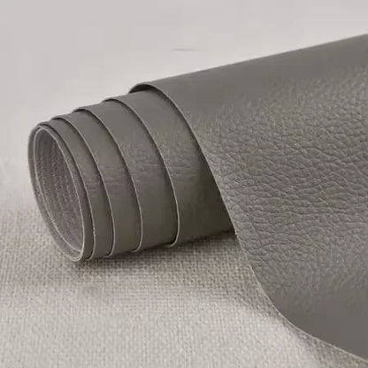 Waterproof and Soft Faux Leather DIY Self-Adhesive Leather Film Suitable for Sofa Repair and Leather Furniture