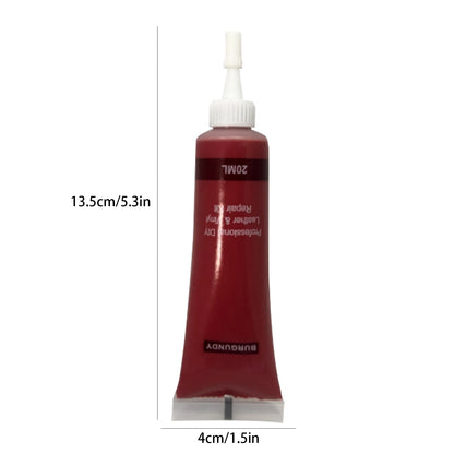 Leather Filling Paste 60ml Natural Leather Filler Repair Compound Leather Restoration Cream For Tears Crack Burns Holes Filler