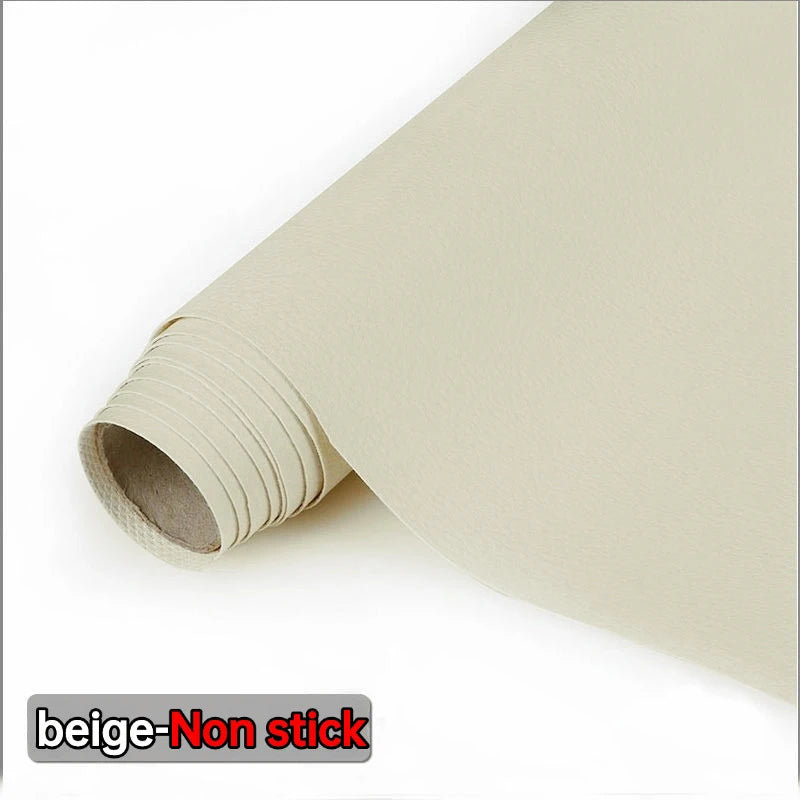 Non-stick  Faux Leather Fabric Soft Synthetic PU Fabric Material DIY Crafts Leather Sofa Upholstery Renovation 50/100/200*160cm