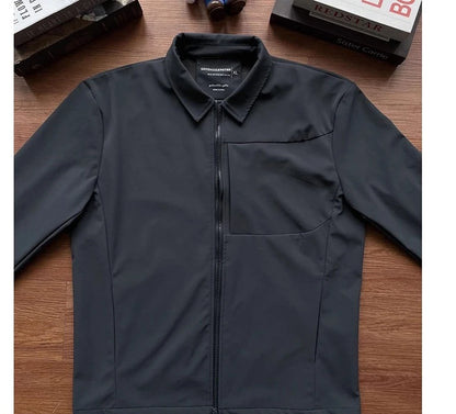 Front Shoulder Jacket for Men, Autumn and Spring, Stylish and High-end Coat