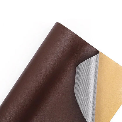 PU Leather Artificial Synthetic Leather Repair Patches Wear-resistant Self Adhesive Fix Stickers for Sofa Car Seat Refurbish