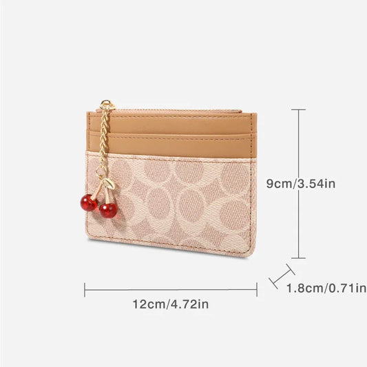 Luxury Design Wallets for Women Multi-Function Card Holder PU Leather Female Small Card Bag Short Women's Purse