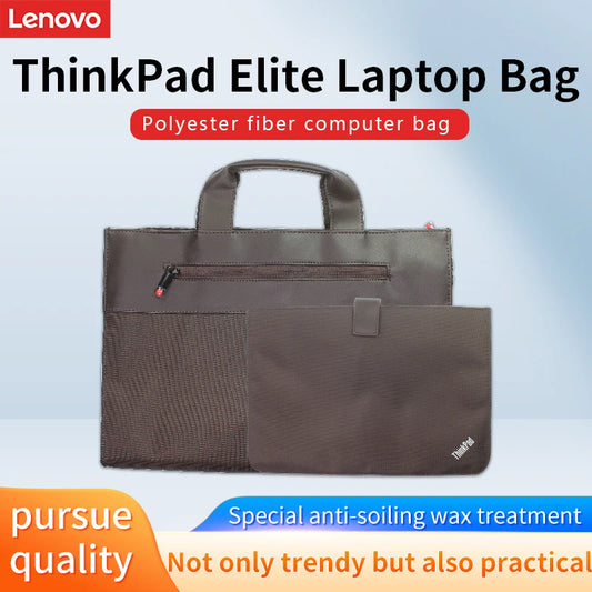Laptop Bag Lenovo Laptop Bag 4X41C71240 ThinkPad Elite Shoulder Bag Set Brown Business Laptop Bag for MacBook Air Pro 13 14 15.6inch