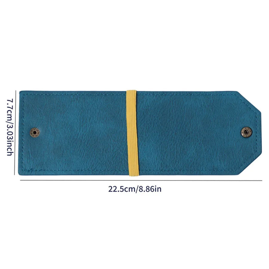 Quick Cash Access Leather Wallet, Cash Keeper Wallet, Slim Portable Leather Card Holder for Men Women