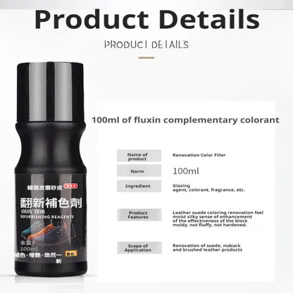 Premium Suede Leather Shoe Renovation Oil Care Cleaning Liquid Non Toxic Waterproof Conditioner Restorer Refresher for Footwear