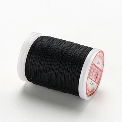 Waxed Thread For Leather DIY Accessories Leather Craft Sewing Thread Round Waxed Thread Polyester Cord Wax Coated Strings
