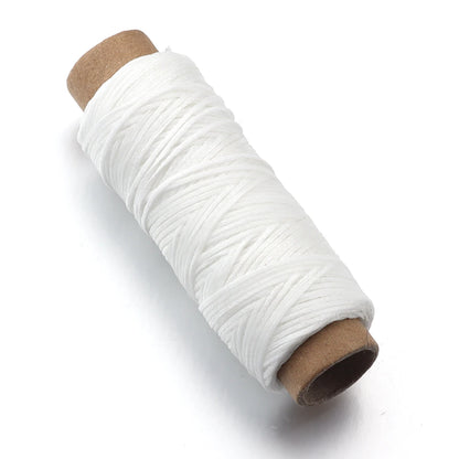 50yard/roll 150D Thickness Leather Waxed Thread Cord 1.0mm Thread For Hand Stitching Leather Cord DIY Bracelet Jewelry Making