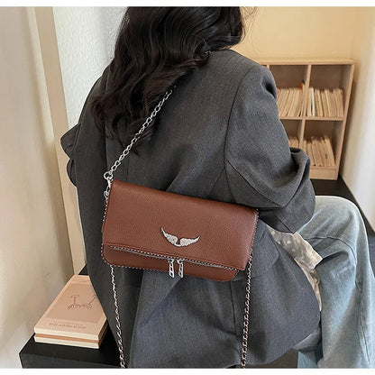 Fashionable Crossbody Bags for Women Shoulder Bags Minimalist Chain Designer Bag Retro Purse and Handbags Bolsos Mujer Сумка Sac