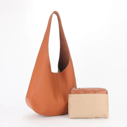 Designer Women Bag Genuine Leather Handbags High Quality Cowhide Hobo Bag Fashion Ladies Shoulder Bag