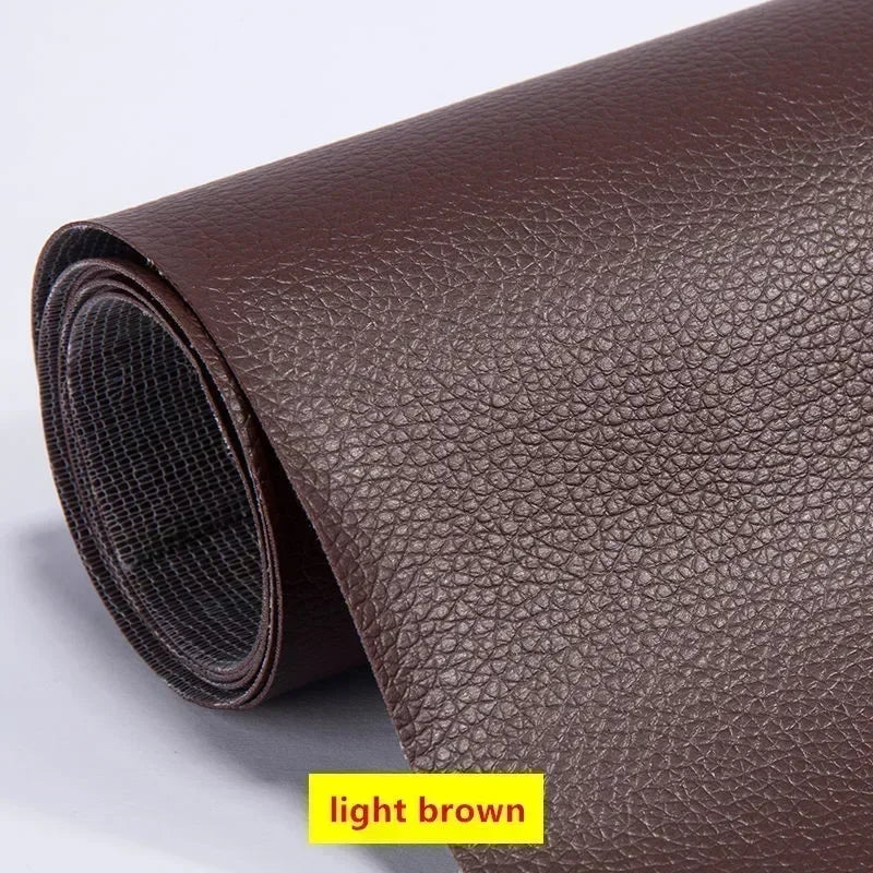 Max 250x137cm Self-adhesive Faux Leather Sofa Renovation Tool Leather Repair Patch for Sofa Bed Chair Car Interior Modification