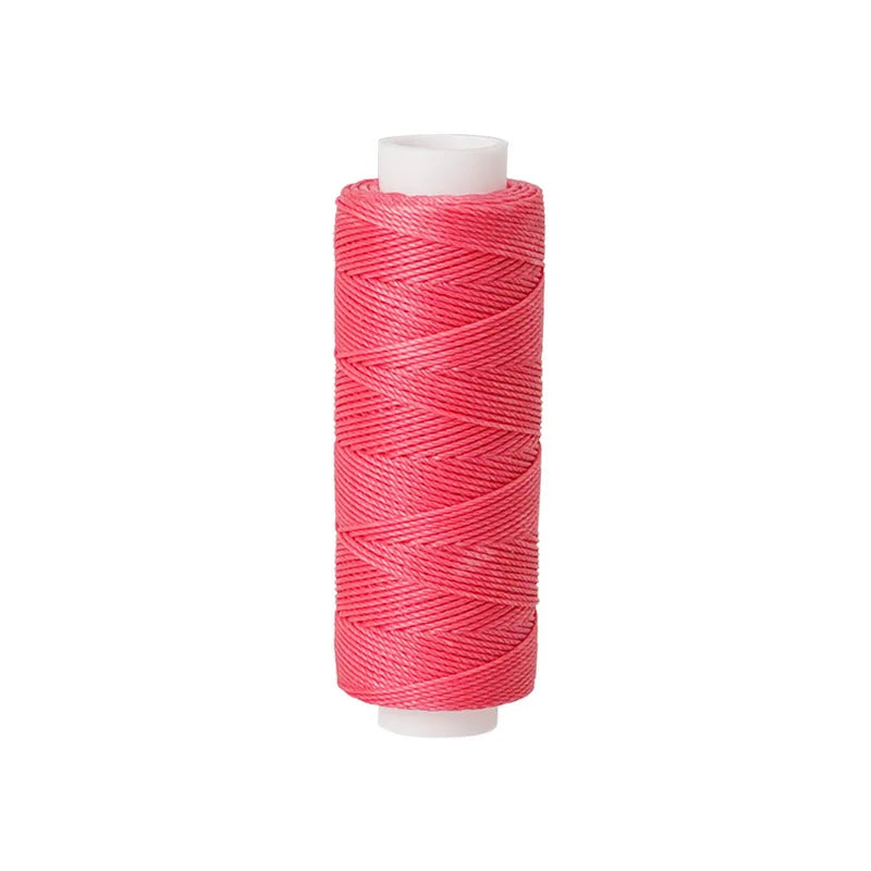 1pc Round Wax Thread 50 M 0.45mm Wax Rope Diy Handmade Material Leather Sewing Thread Polyester Wax Thread