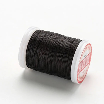 Waxed Thread For Leather DIY Accessories Leather Craft Sewing Thread Round Waxed Thread Polyester Cord Wax Coated Strings