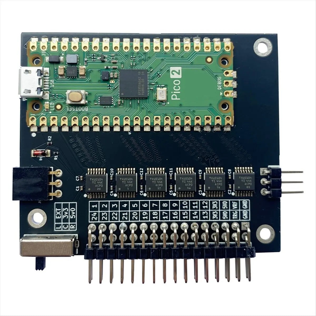 （Limited Stock）Logic Analyzer V6.0 RP2350 2 400MHz 24 Channel Logic Analyser Software is Available for , OSX and Linux