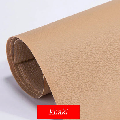 50x137cm Leather Repair Tape Waterproof Wear-Resisting PU Leather Repair Patches Fix Sticker for Sofa Car Seat Table Chair Home