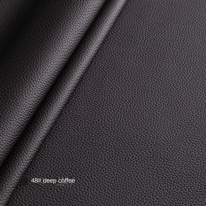 Litchi Textured PU Leather Fabric Thickened for Sofa Car Seats Designer Handmade Diy Sewing Material Cloth By The Meter