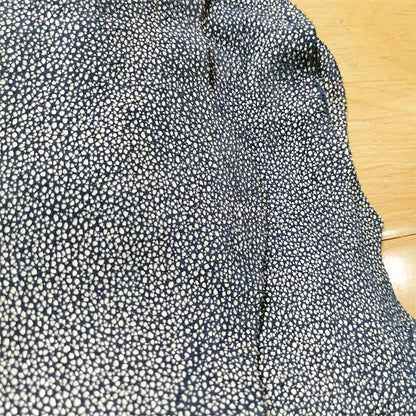 1mm White And Blue Spot Sheepskin. Top-Grain Leather. Real Leather Fabric. DIY For Bags By Hand. Clothing. The Whole Sheepskin
