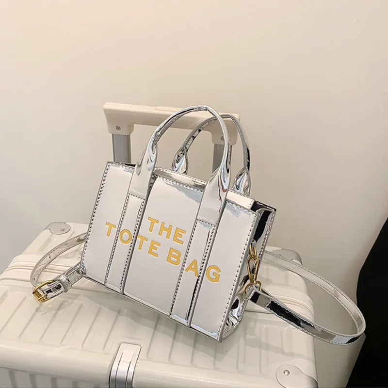Fashion Brand Shoulder Bags 2026 New Bright leather Women Handbag Leisure travel Lady Mini Crossbody Bag Purse Designer Tote bag