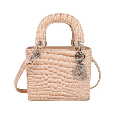 Elegant Leather Crossbody Bag For Women Luxury Designer Shoulder Handbag Classic Tote Purse Ladies Stylish Diaper Bags