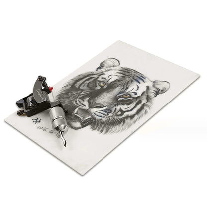 Realistic Piel Sintetica Para Tatuaje Leather Grain Surface Soft Silicone Tattoo Practice Skin Double Sided Hair Stroke Pattern